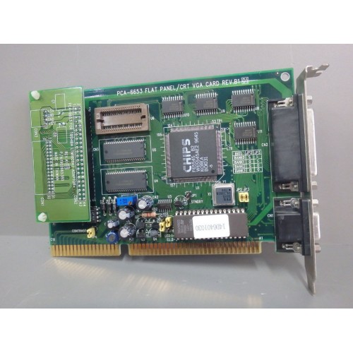 Advantech PCA-6653 FLAT PANEL CRT VGA CARD REV.B1