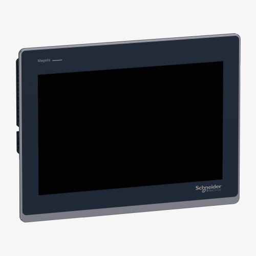 Schneider HMIST6600 12"W touch panel display, 2COM, 2Ethernet, USB host&device, 24VDC