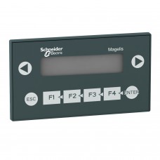 Schneider XBTN200 Small panel with keypad - with alphanumeric screen - green - 5V