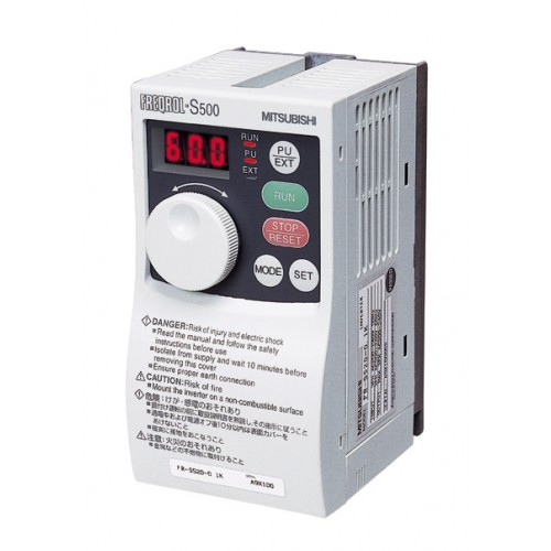 Mitsubishi FR-S540E-0.4K-EC Inverter; Rated Power: 0,4kW