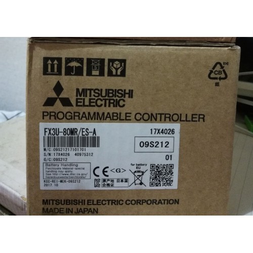 Mitsubishi FX3U-80MR/ES-A PLC