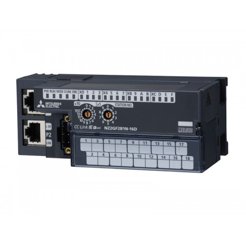 Mitsubishi NZ2GF2B1N-16D PLC CC-Link IE Field I/O module