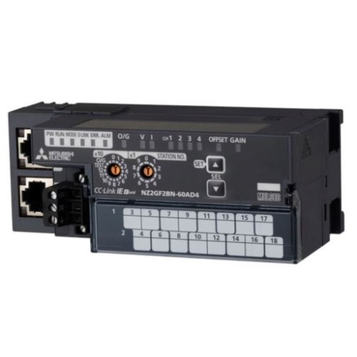 Mitsubishi NZ2GF2BN-60AD4 PLC CC-Link IE Field I/O module