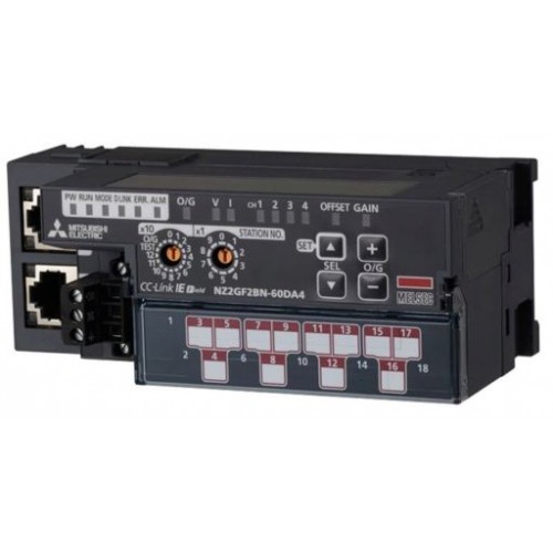 Mitsubishi NZ2GF2BN-60DA4 PLC CC-Link IE Field I/O module