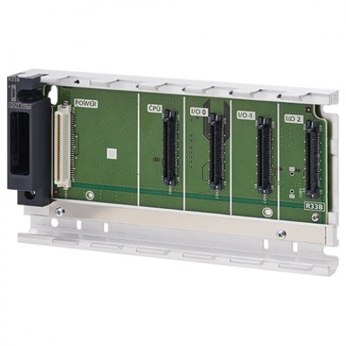 Mitsubishi R33B PLC iQ-R Series; Main Base Unit, 3-slot