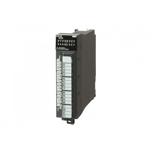 Mitsubishi RX10C PLC iQ-R Series; AC input, 16 point, coat