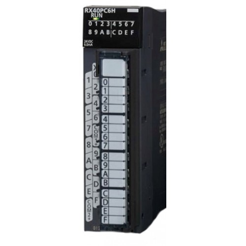 Mitsubishi RX40PC6H PLC iQ-R Series; DC high-speed input, Positive, 16 point