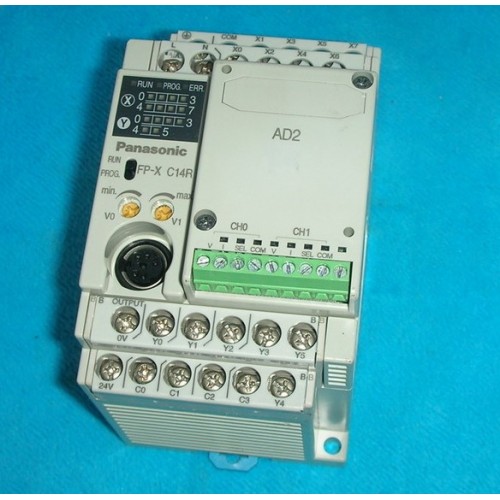 Panasonic AFPX-C14R+AFPX-AD2 Control Unit