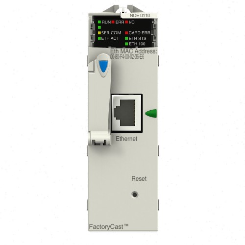 Schneider BMXNOE0110H Ethernet TCP/IP network module M340 - transparent ready class C30 server