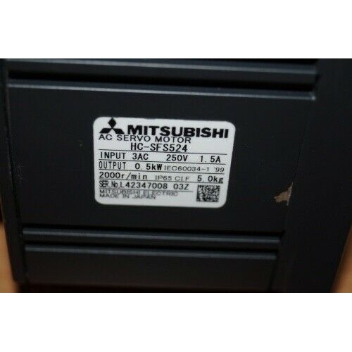 Mitsubishi HC-SFS524 Servo Motor