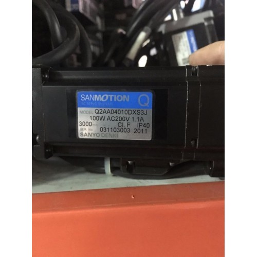 Sanyo Denki QAA04010DXS3J Servo Motor